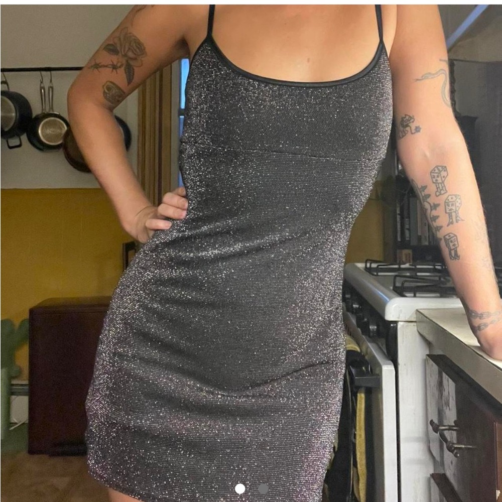 Vintage 90s sparkly mini dress